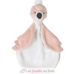 Doudou flamant Fay 26 cm rose - Happy Horse
