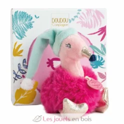 Doudou Flamant Rose - Les Minizoo - Doudou et Compagnie
