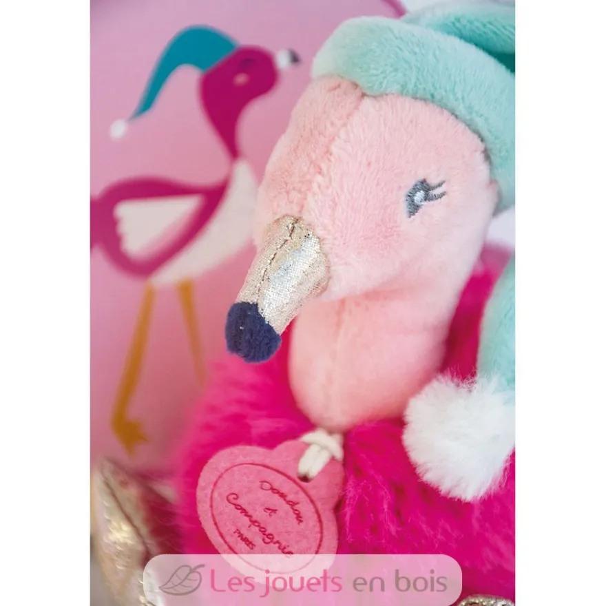 Doudou Flamant Rose - Les Minizoo - Doudou et Compagnie