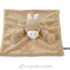 Doudou girafe Gio marron - Happy Horse