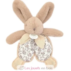 Doudou lapin beige sable 18 cm - Doudou et Compagnie
