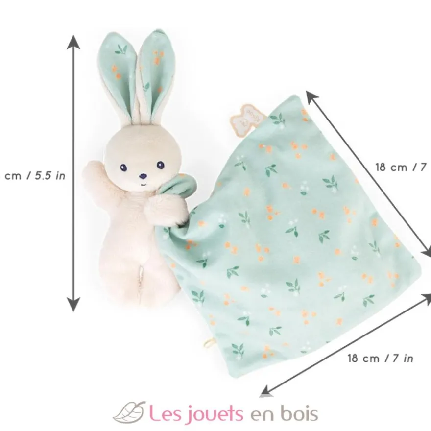 Doudou lapin carré douceur - Kaloo