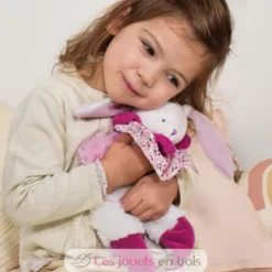 Doudou Lapin marionnette 30 cm - Doudou et Compagnie