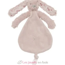 Doudou Lapin Richie Liberty rose 25 cm - Happy Horse