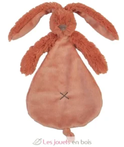Doudou Lapin Richie Orange 25 cm - Happy Horse