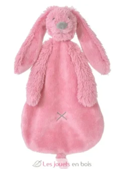 Doudou Lapin Richie rose 25 cm - Happy Horse