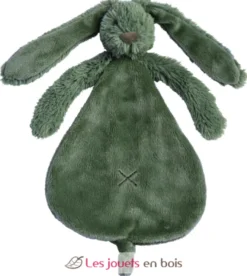 Doudou Lapin Richie vert 25 cm - Happy Horse