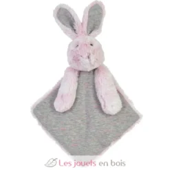 Doudou lapin Rivoli 26 cm rose - Happy Horse