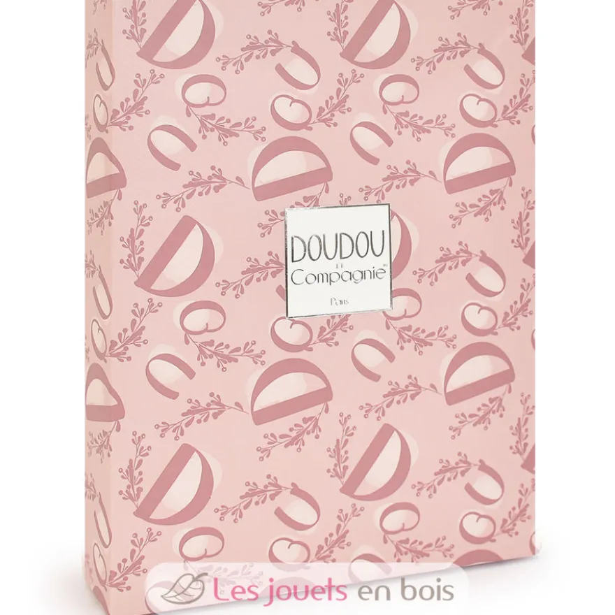 Doudou lapin rose 18 cm - Doudou et Compagnie
