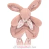 Doudou lapin rose poudré 29 cm - Doudou et Compagnie