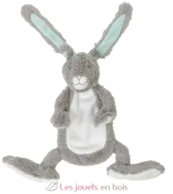 Doudou Lapin Twine gris 20 cm - Happy Horse