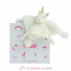Doudou Lucie la licorne or - Doudou et Compagnie