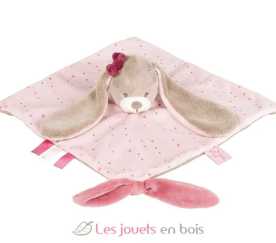 Doudou Nina le lapin rose - Nattou