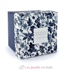 Doudou Pantin Lapin bleu marine 12 cm - Doudou et Compagnie