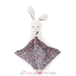 Doudou Pantin Lapin rose 12 cm - Doudou et Compagnie