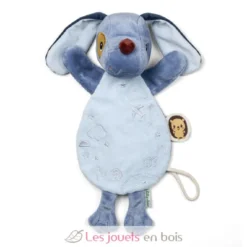 Doudou phosphorescent Jules le chien bleu - Lilliputiens