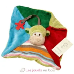 Doudou singe Mo 22cm - Happy Horse