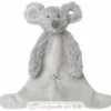Doudou Souris Mindy 23 cm grise - Happy Horse