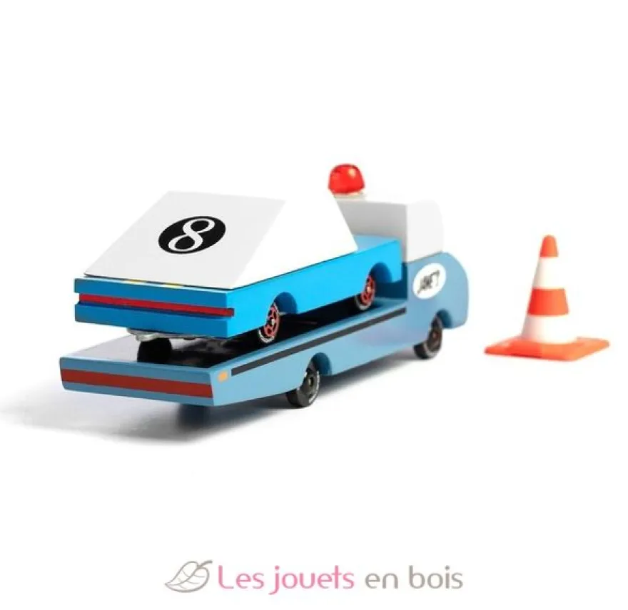 Dépanneuse Jane's bleu - Candylab