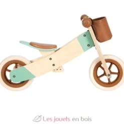 Draisienne Tricycle 2 en 1 Maxi Brun caramel - Small Foot company