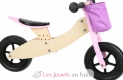 Draisienne Tricycle 2 en 1 Maxi Rose - Small Foot company