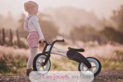 Draisienne Wishbone Recycled Edition grise 3 en 1 - Wishbone Design Studio