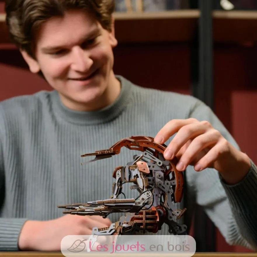 Droideka Star Wars - Puzzle 3D mécanique en bois - Ugears