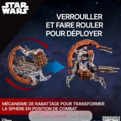 Droideka Star Wars - Puzzle 3D mécanique en bois - Ugears