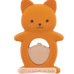 Duo anneau de dentition en silicone et anneau réfrigéré Ecureuil - Kaloo