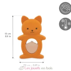 Duo anneau de dentition en silicone et anneau réfrigéré Ecureuil - Kaloo