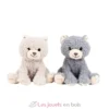 Duo peluches chats Romy 20 cm - Egmont Toys