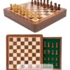 Echiquier magnétique à tiroir 30 cm Roi 57 mm - Bois - Wilson Jeux