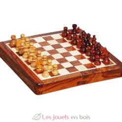 Echiquier pliant magnétique 18 cm Roi 31 mm - Bois - Wilson Jeux
