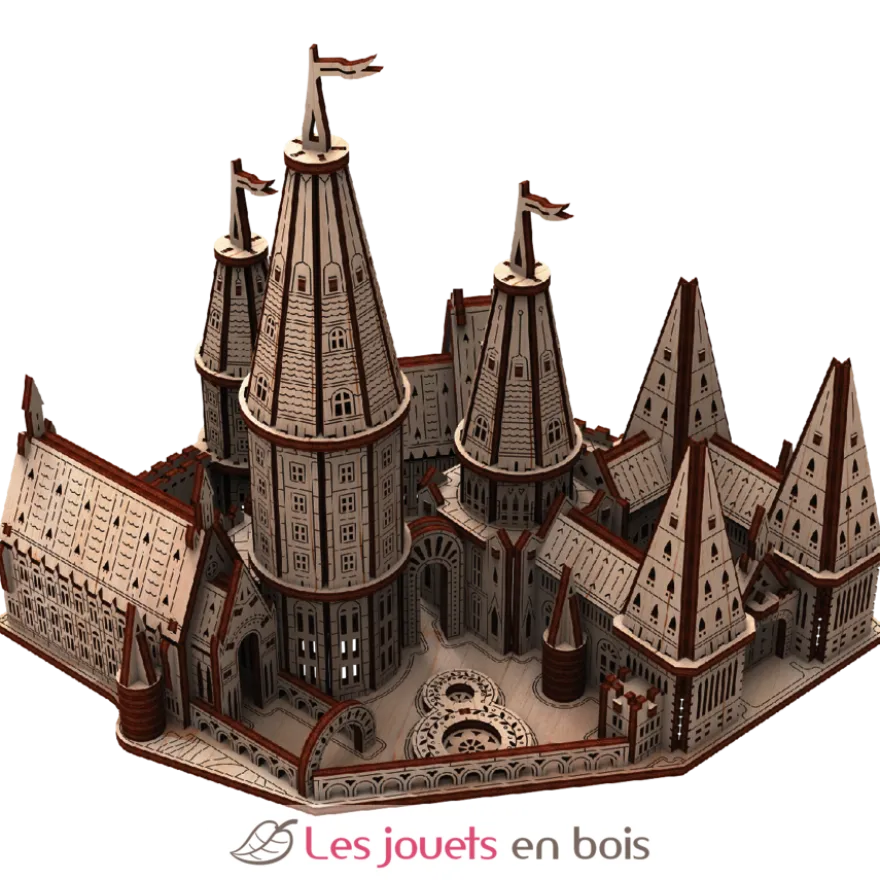 Ecole de Magie - Puzzle 3D en bois - Mr. Playwood