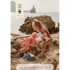 Eco Peluche Pieuvre 50 cm - WWF