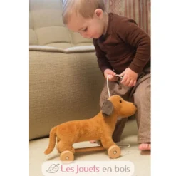 Edward le chien à tirer marron - Egmont Toys
