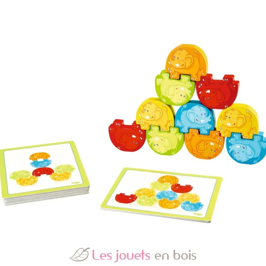 Eléphants cascadeurs - Haba