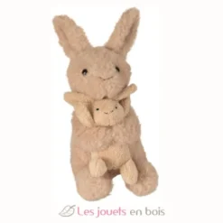 Emile le lapin en peluche et son bébé - Egmont Toys