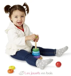 Empilable arc-en-ciel - Melissa & Doug