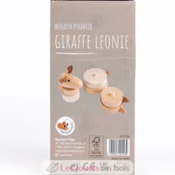 Empilable en bois Girafe Léonie - Egmont Toys