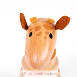 Empilable en bois Girafe Léonie - Egmont Toys