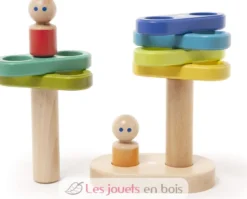Empilable en bois magnétique 11 pcs - Tegu