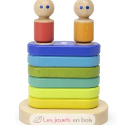 Empilable en bois magnétique 11 pcs - Tegu