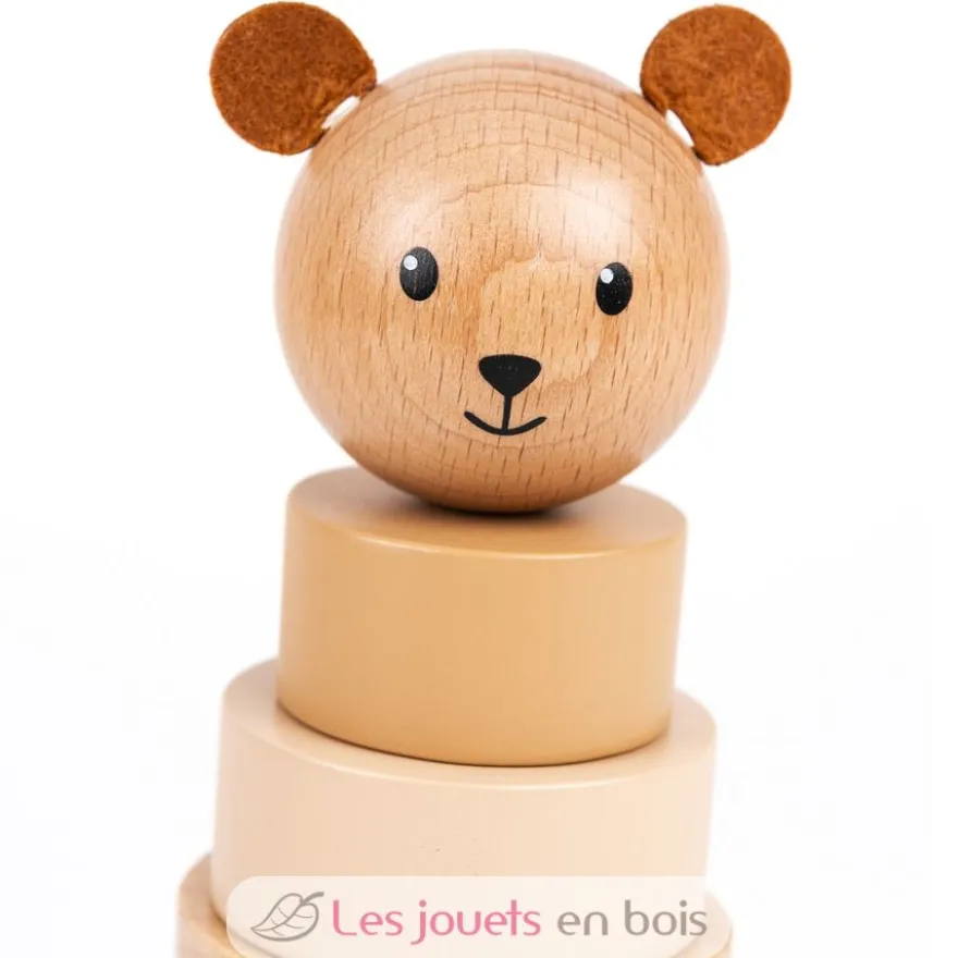 Empilable en bois Ours Marcel - Egmont Toys