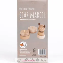 Empilable en bois Ours Marcel - Egmont Toys
