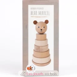Empilable en bois Ours Marcel - Egmont Toys