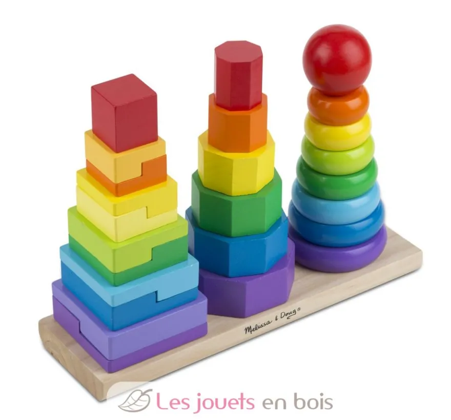 Empilable géométrique - Melissa & Doug