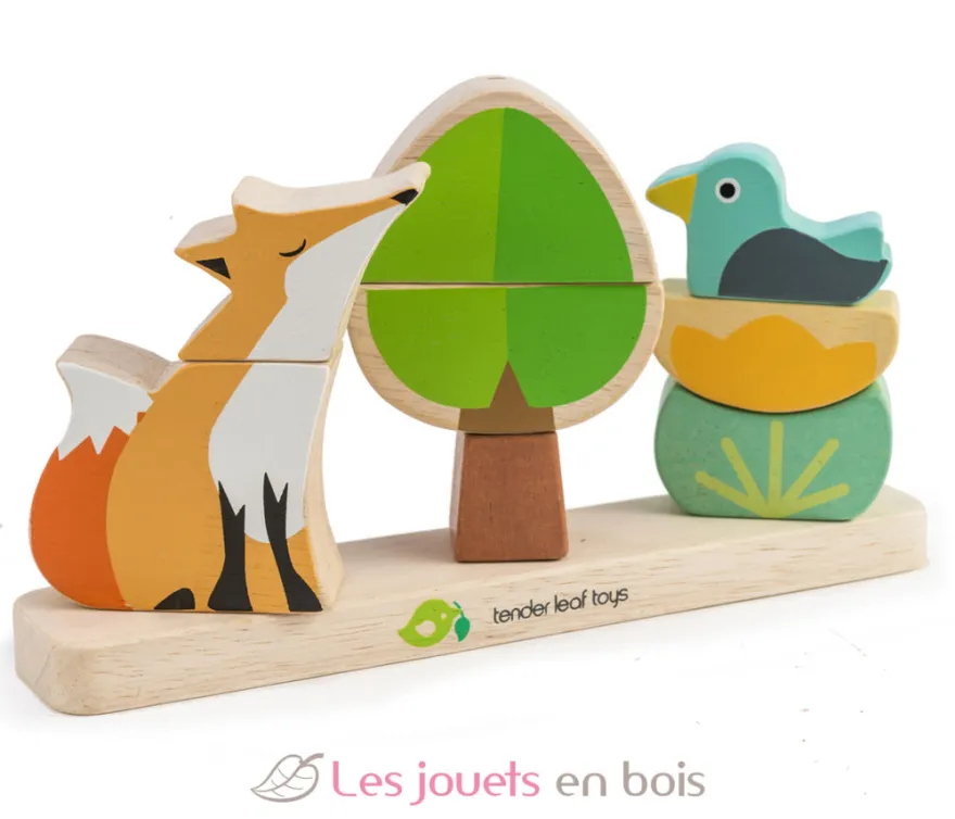Empilable magnétique Renard - Tender Leaf Toys