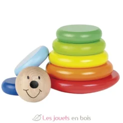 Empilable vacillant et magnétique en bois - Bigjigs Toys
