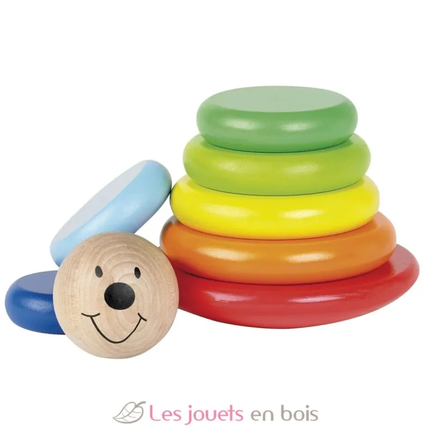 Empilable vacillant et magnétique en bois - Bigjigs Toys